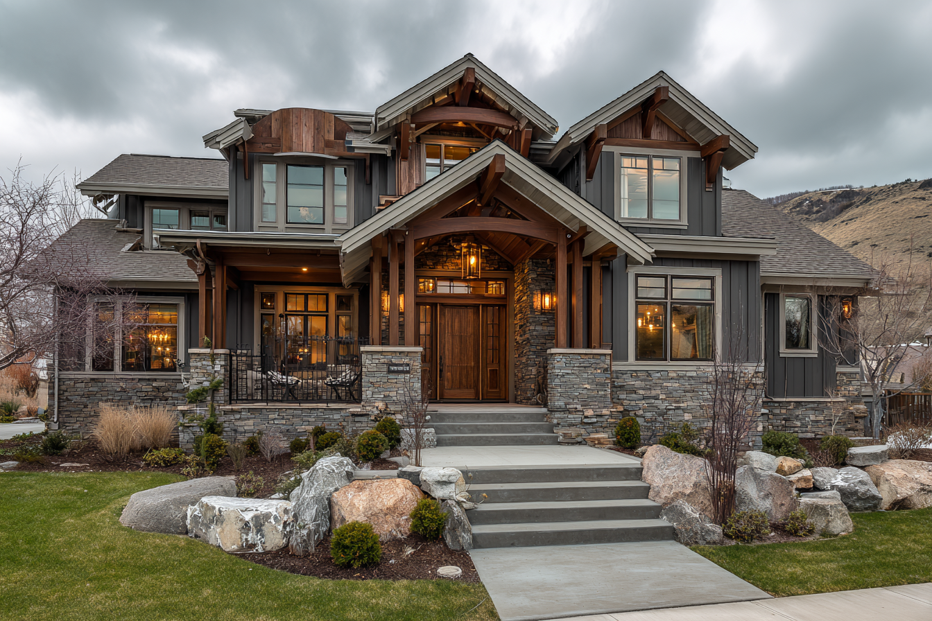 Oakridge custom residence exterior