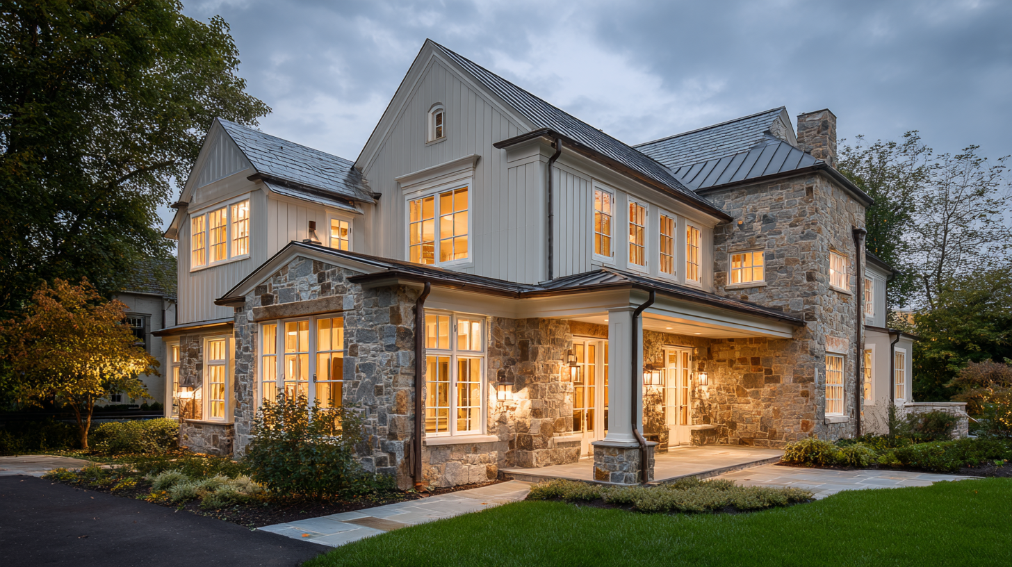 Home addition integrated into existing house